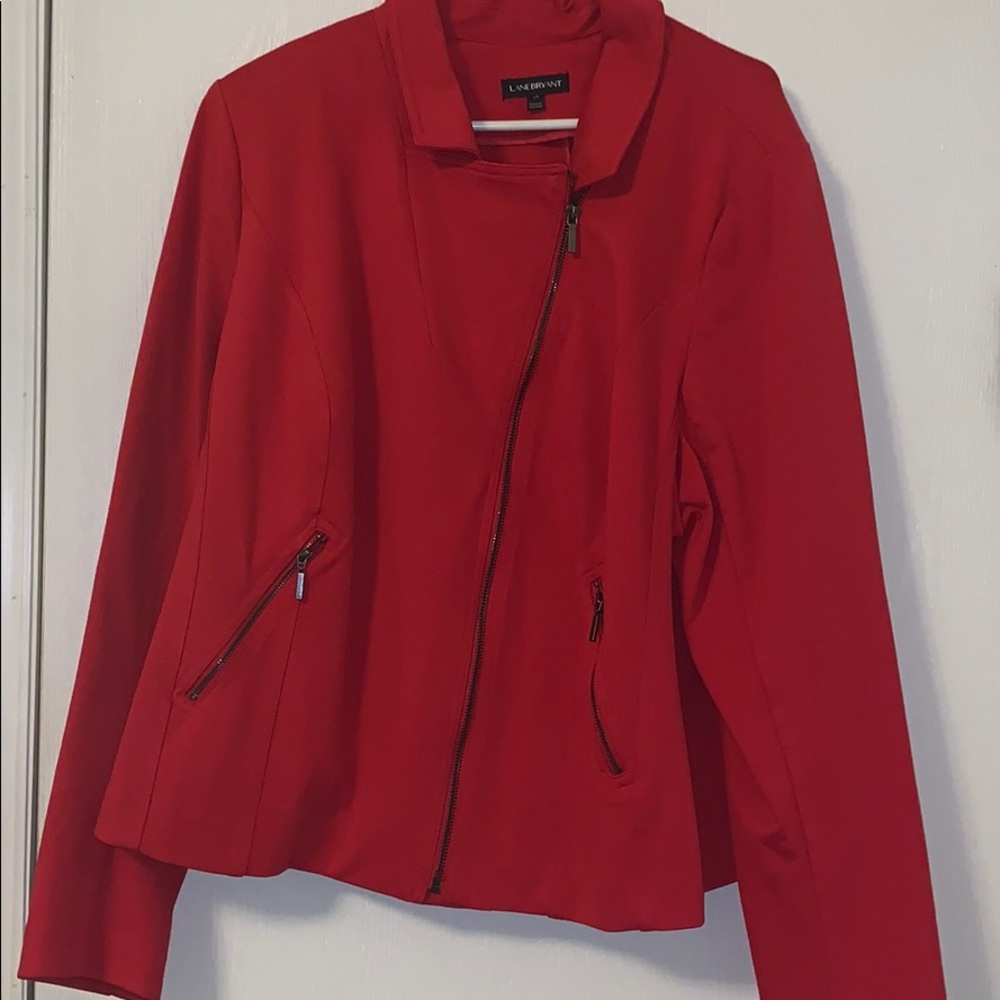 Red blazer